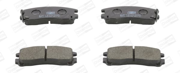 Zestaw klocków hamulcowych, hamulce tarczowe CHAMPION 572186CH