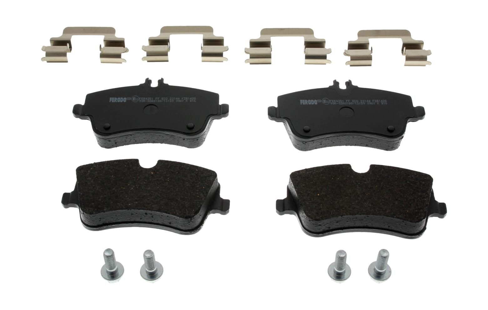 set placute frana,frana disc FERODO FDB1428