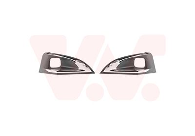 Kratka wentylacyjna, zderzak VAN WEZEL 4084597
