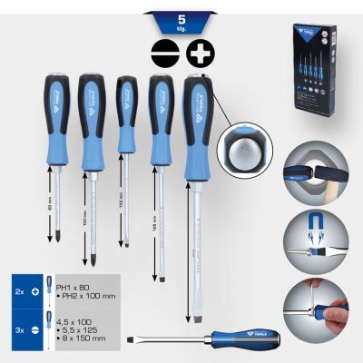 Set surubelnita cu percutie BRILLIANT TOOLS BT031020