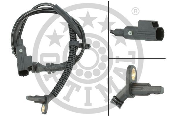 Czujnik, prędkość obrotowa koła OPTIMAL 06-S573