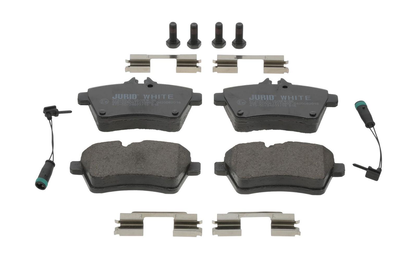 Комплект тормозных колодок, дисковый тормоз