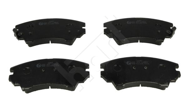 Zestaw klocków hamulcowych, hamulce tarczowe HART 228 851