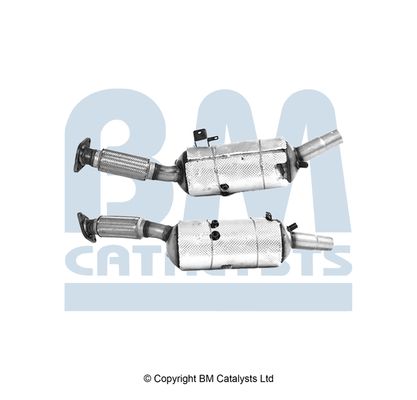 Filtr sadzy / filtr cząstek stałych, układ wydechowy BM CATALYSTS BM11509H