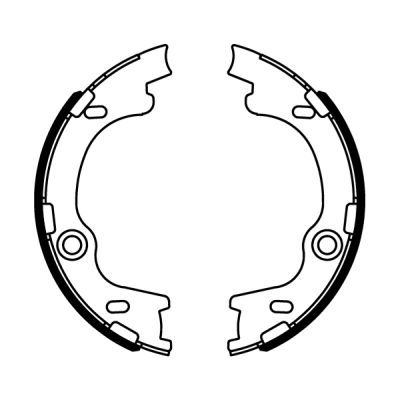 Set saboti frana ABE C00325ABE