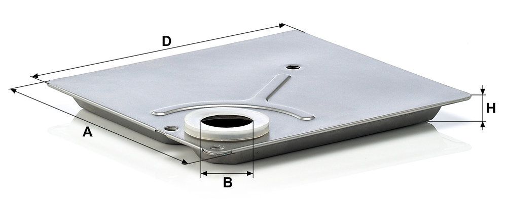 Levně Hydraulický filtr, automatická převodovka MANN-FILTER H 1615 x KIT