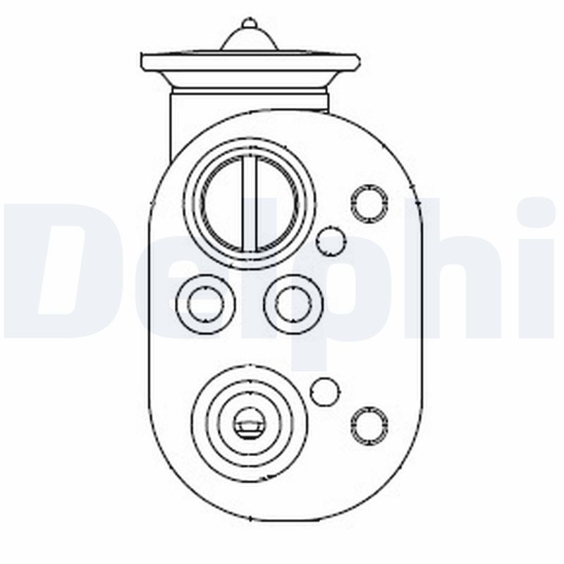 Expanzný ventil klimatizácie DELPHI CB1001V