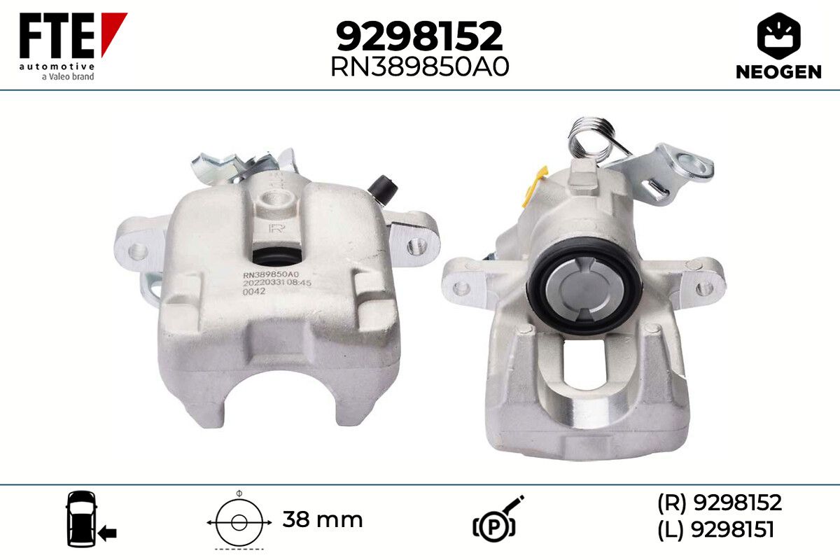 Etrier frana FTE NEOGEN 9298152