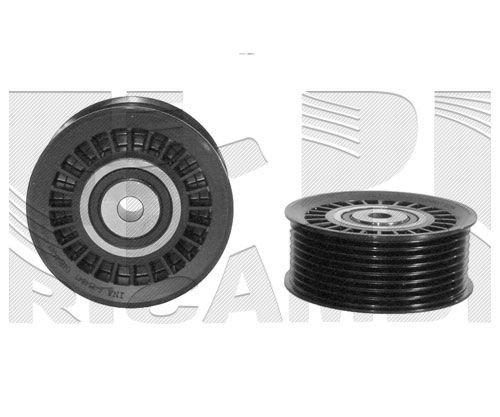 rolka kierunkowa / prowadząca, pasek klinowy zębaty CALIBER 17465