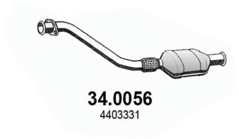 Katalizator ASSO 34.0056