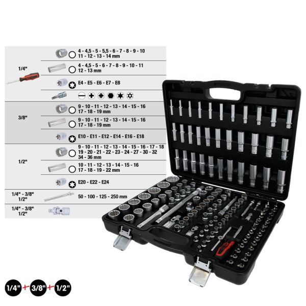 Set chei tubulare KS TOOLS 917.0133