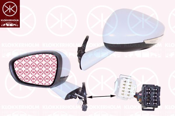 Lusterko zewnętrzne KLOKKERHOLM 05401035