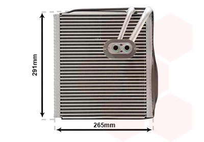 Parownik, klimatyzacja VAN WEZEL 8300V292