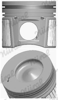Piston NÜRAL 87-437007-10