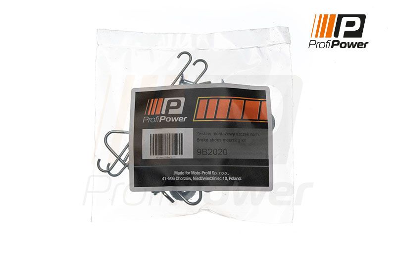 Zestaw akcesoriów, szczęki hamulcowe hamulca postojowego PROFIPOWER 9B2020