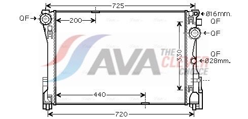 Радиатор, охлаждение двигателя