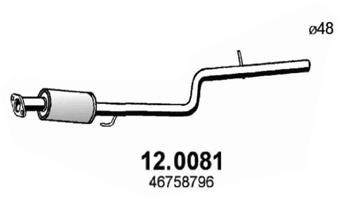 Katalizator ASSO 46758796
