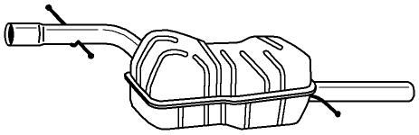 Tłumik środkowy SIGAM 60485