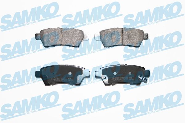 Levně Sada brzdových destiček, kotoučová brzda SAMKO 5SP1377