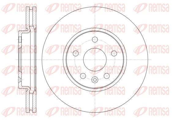 Brzdový kotouč REMSA 61313.10