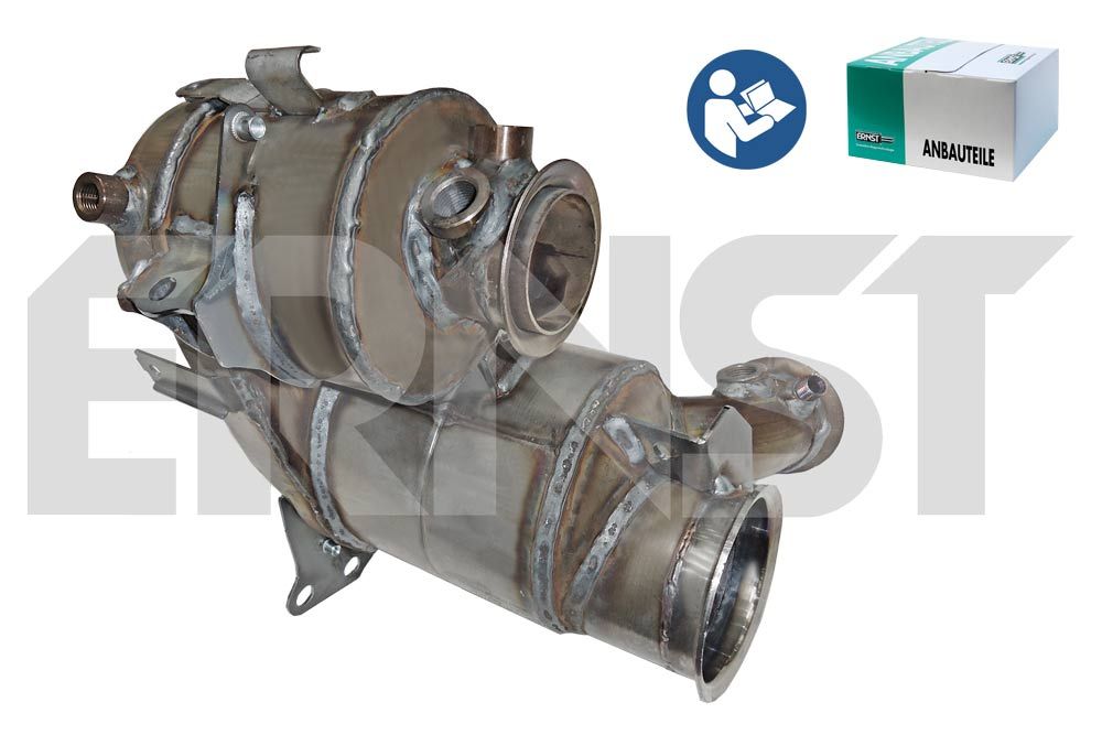 Filtr sadzy / filtr cząstek stałych, układ wydechowy ERNST 04L131669KX
