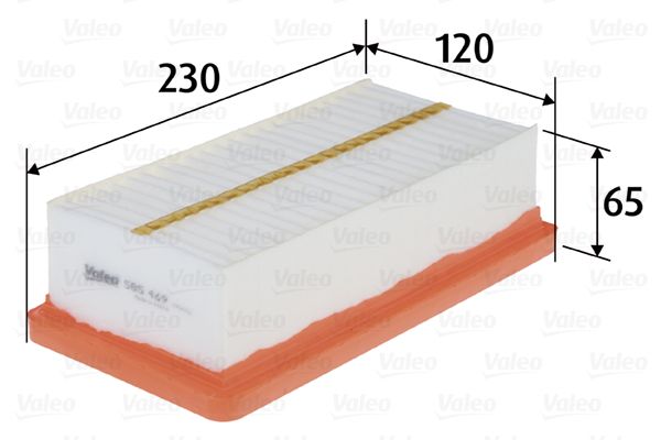 Filtr powietrza VALEO 585469