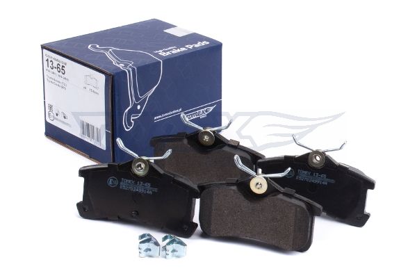 Levně Sada brzdových destiček, kotoučová brzda TOMEX Brakes 13-65