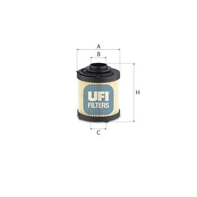 Filtru, sistem hidraulic primar UFI 83.065.00
