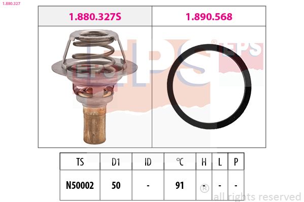 Termostat, środek chłodzący EPS 1.880.327
