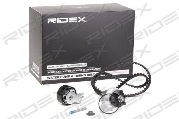 Pompa wodna + zestaw paska rozrządu RIDEX 3096W0049