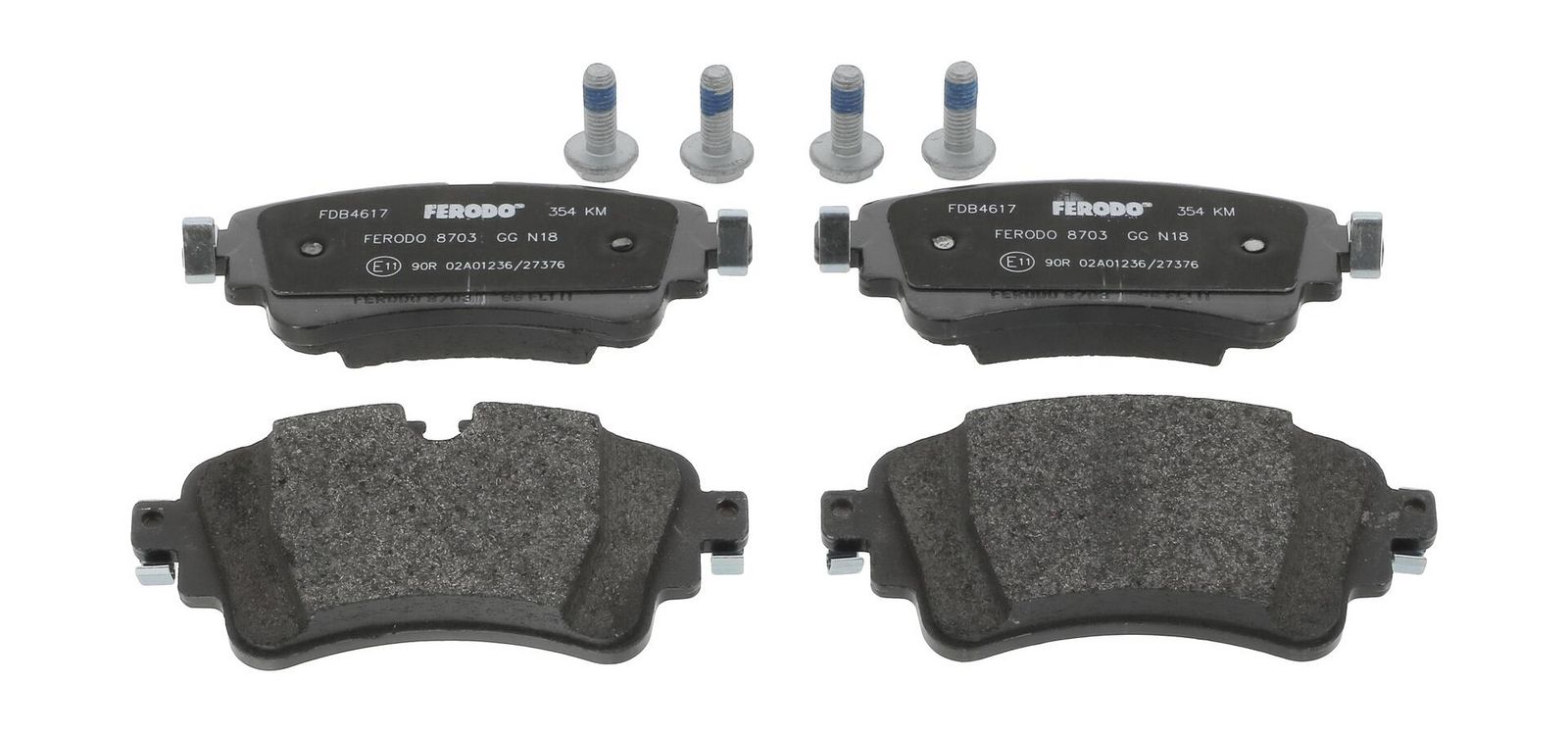 Комплект тормозных колодок, дисковый тормоз