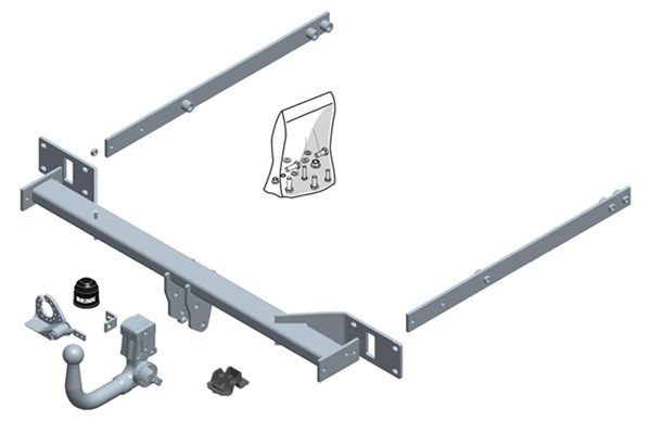 Zestaw zaczepu przyczepy BRINK 581400