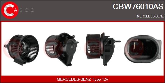 vnitřní ventilátor CASCO CBW76010AS