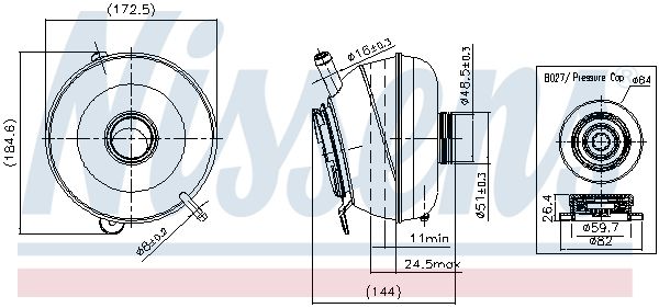 Vase d'expansion, liquide de refroidissement