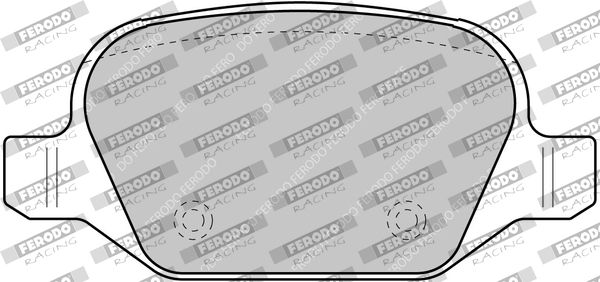 Zestaw klocków hamulcowych, hamulce tarczowe FERODO RACING FDS1349