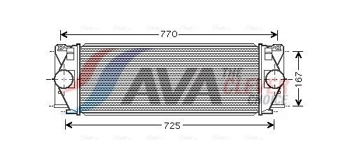 Kompressoriõhu radiaator
