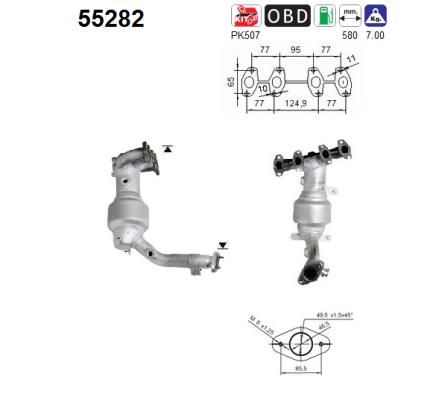 Katalizator AS 55198613