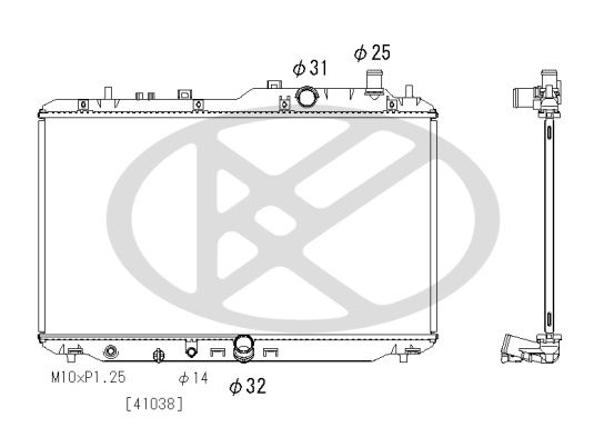Radiateur, refroidissement du moteur