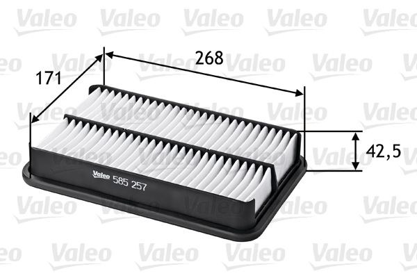 Vzduchový filter VALEO 585257