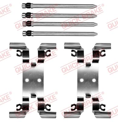 Set accesorii, placute frana QUICK BRAKE 109-0206