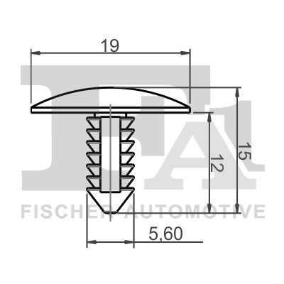 Clip, listwa ochronna FA1 10-10013.10