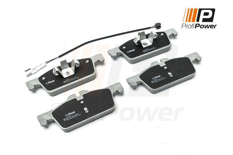 Levně Sada brzdových destiček, kotoučová brzda ProfiPower 1B1197
