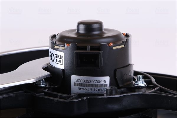 Ventilateur, refroidissement du moteur