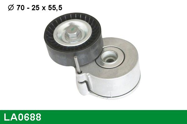 Rolka napinacza, pasek klinowy wielorowkowy LUCAS LA0688