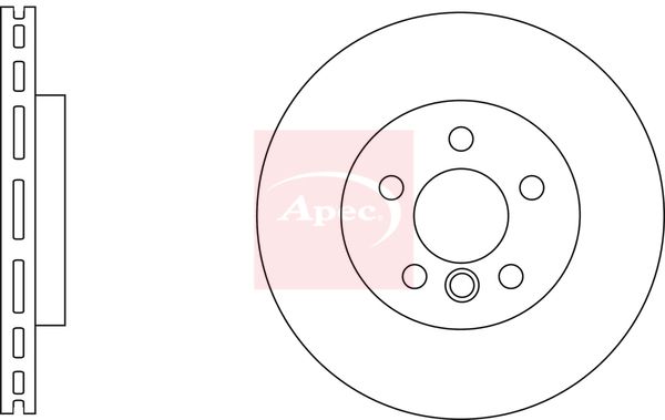 Apec - Front Brake Disc