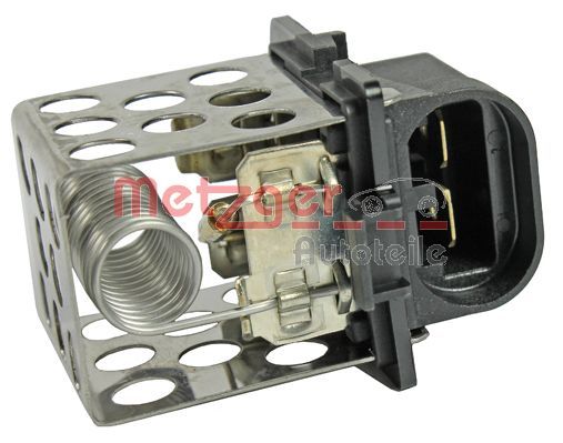 Rezystor wstępny, silnik elektryczny (wentylatora chłodnicy) METZGER AUTOTEILE 0917329