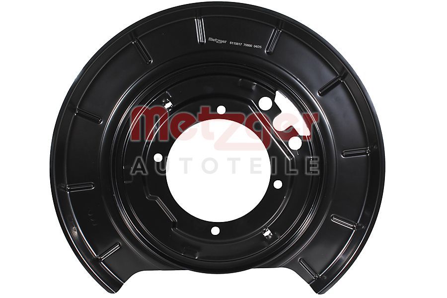 protectie stropire,disc frana METZGER 6115617