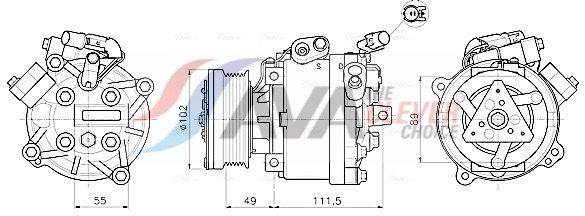 Компрессор, кондиционер