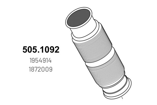 Racord evacuare ASSO 505.1092