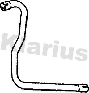 Rura wydechowa KLARIUS 120131